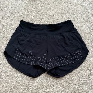 lululemon athletica Black Limited Edition Women's Speed Up Shorts